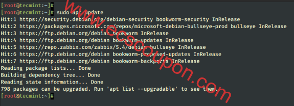 更新Debian 12软件包
