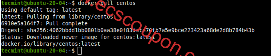 下载 CentOS Docker 镜像