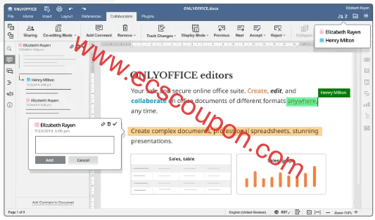 OnlyOffice–免费办公套件