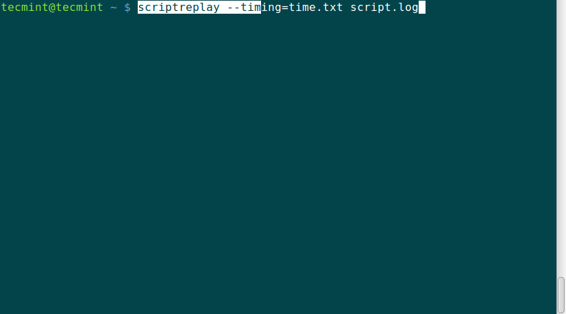 在Linux中回放上次执行的命令