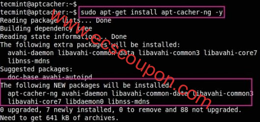 在Ubuntu中安装apt-cacher-ng