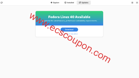 下载Fedora 40更新