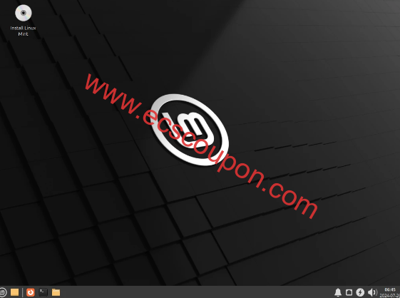 Linux Mint 22 Live桌面环境